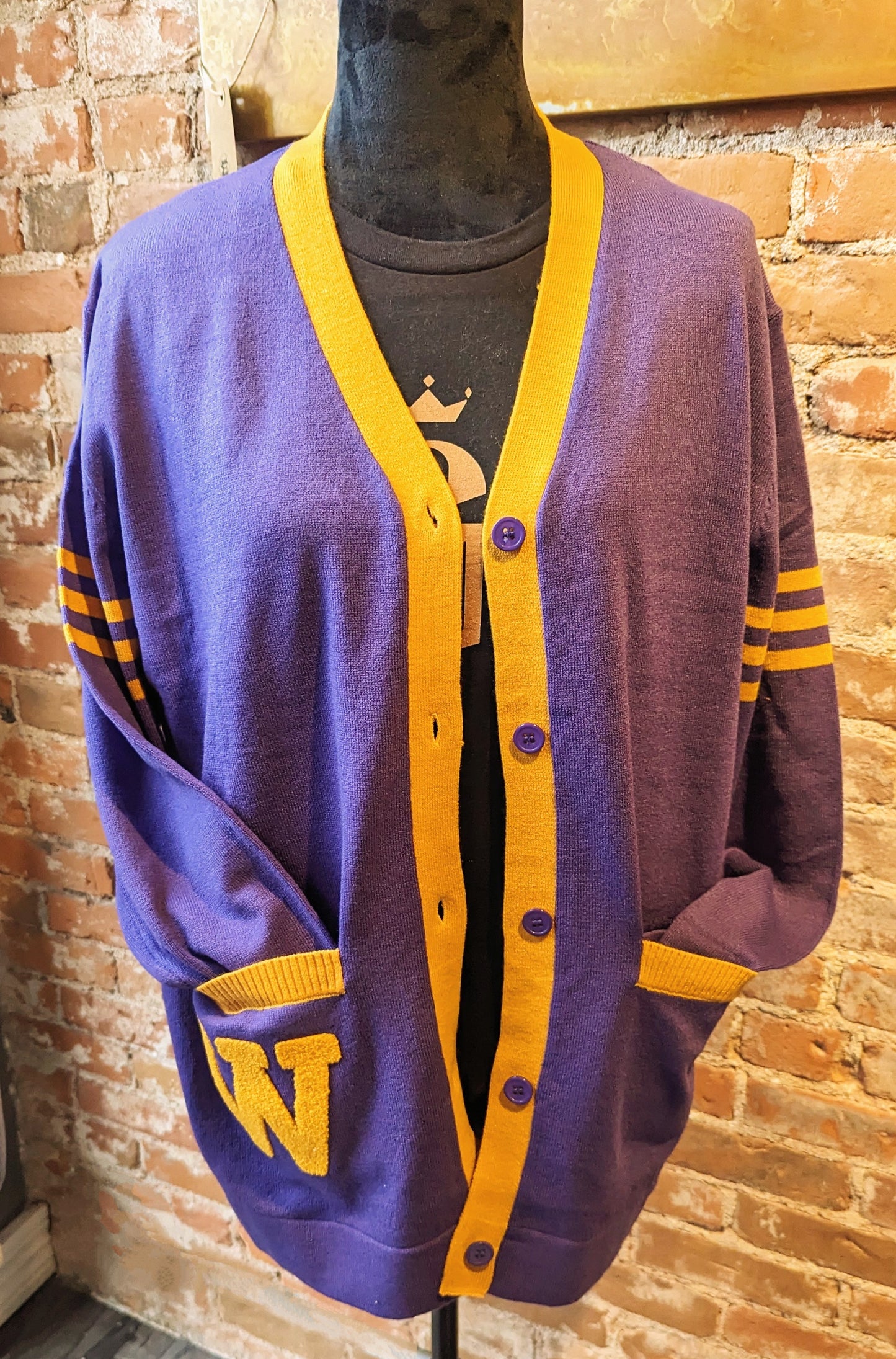 'W' Throwback Cardigan