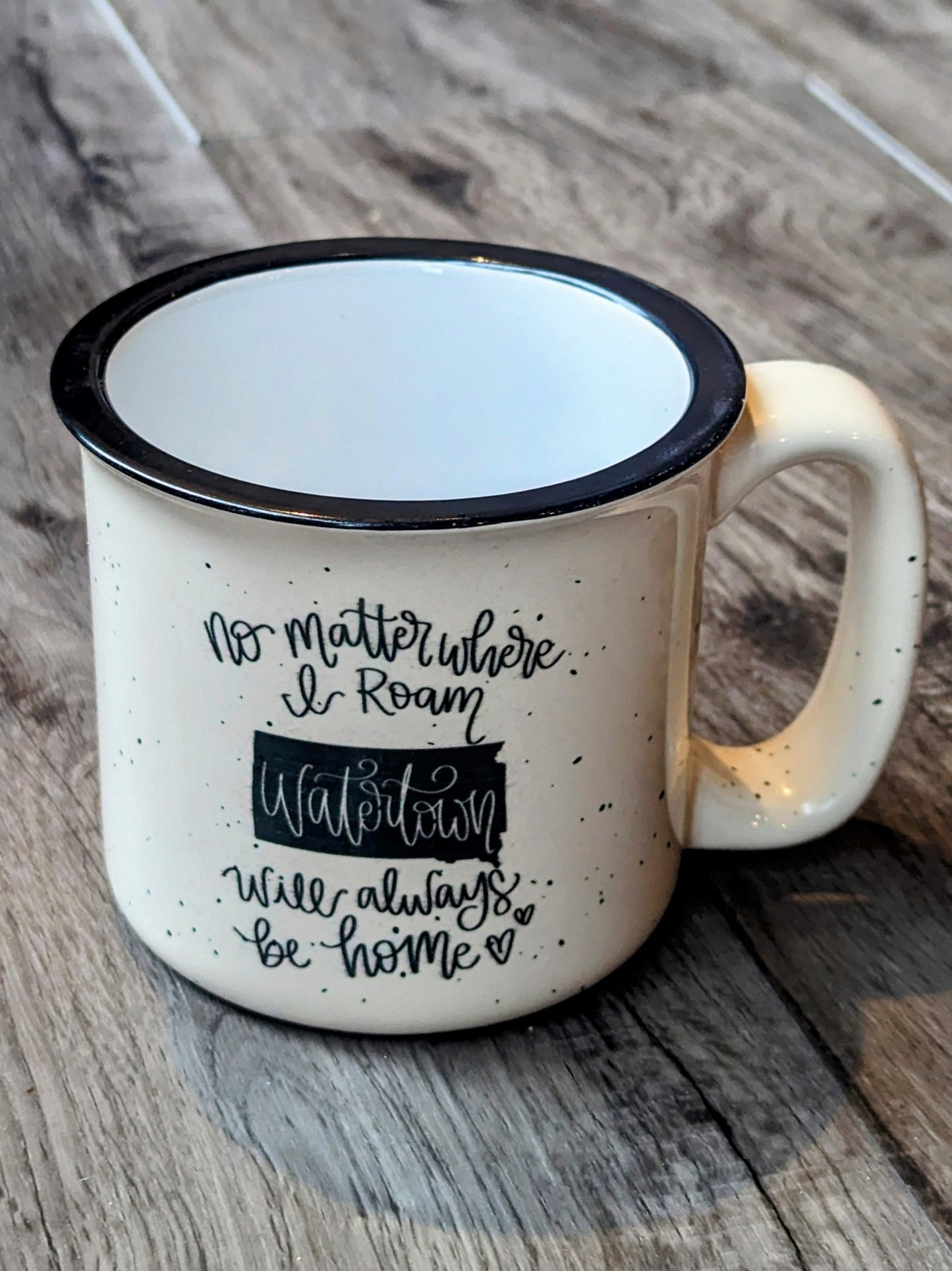 No Matter Where I Roam Camper Mug